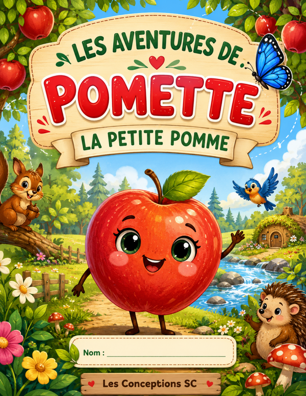 Les aventures de Pommette la petite pomme
