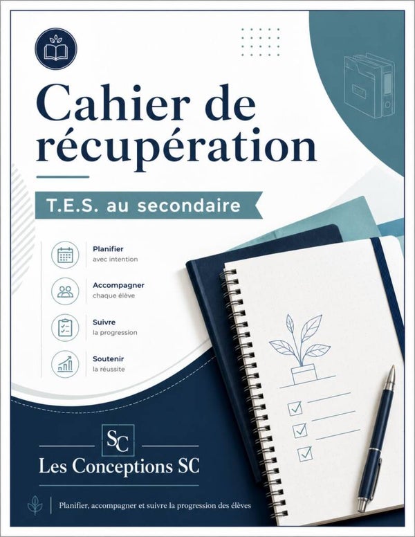 Cahier de récupération