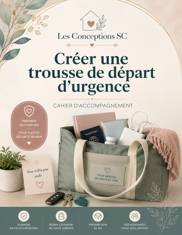 Créer une trousse de départ d'urgence