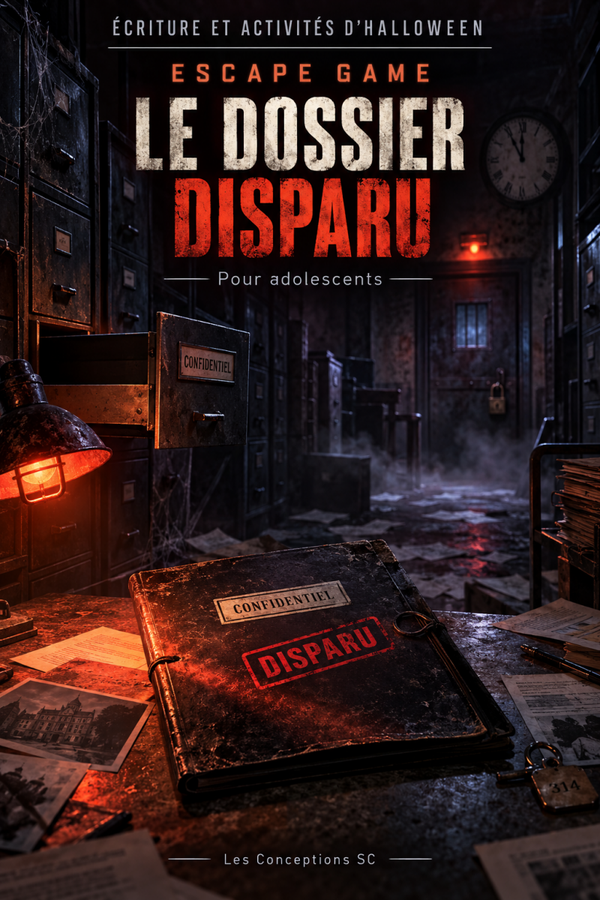 Escape game: Le dossier disparu