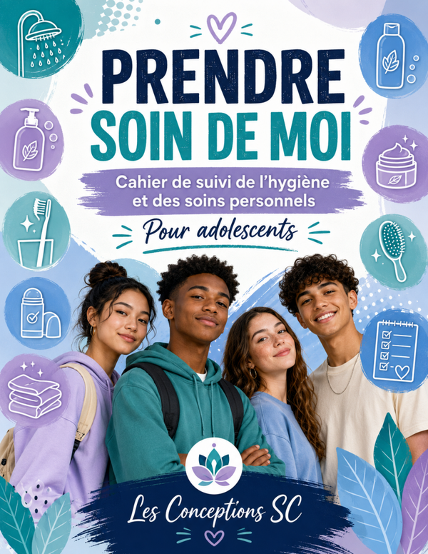 Cahier de suivi de l'hygiène et soins personnels