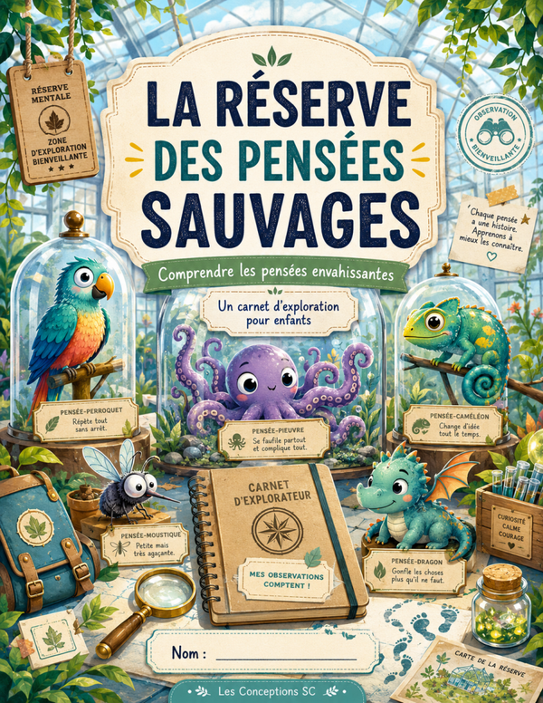 Cahier La réserve des pensées sauvages