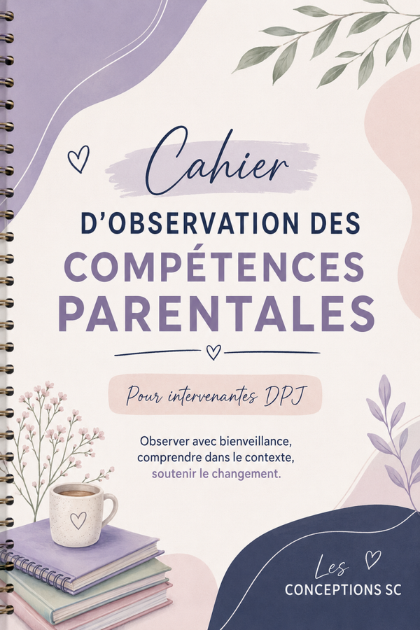 Cahier d'observation des compétences parentales