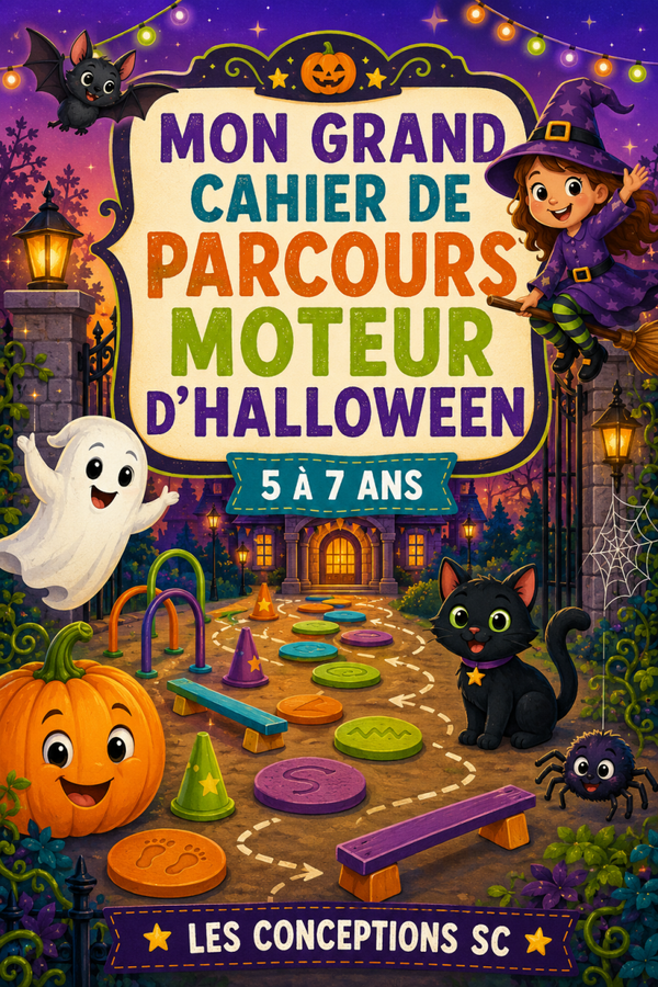 Cahier de parcours moteur d'Halloween