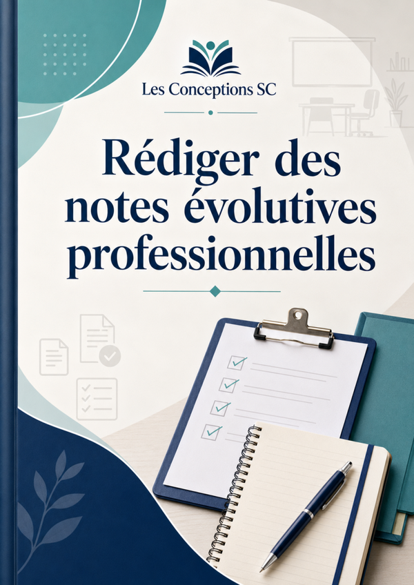 Rédiger des notes évolutives professionnelles