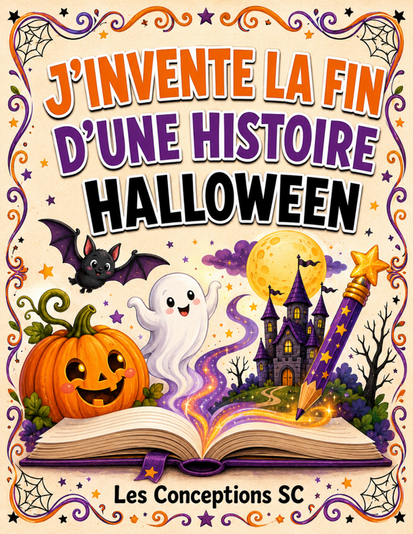 J'invente la fin d'une histoire d'Halloween