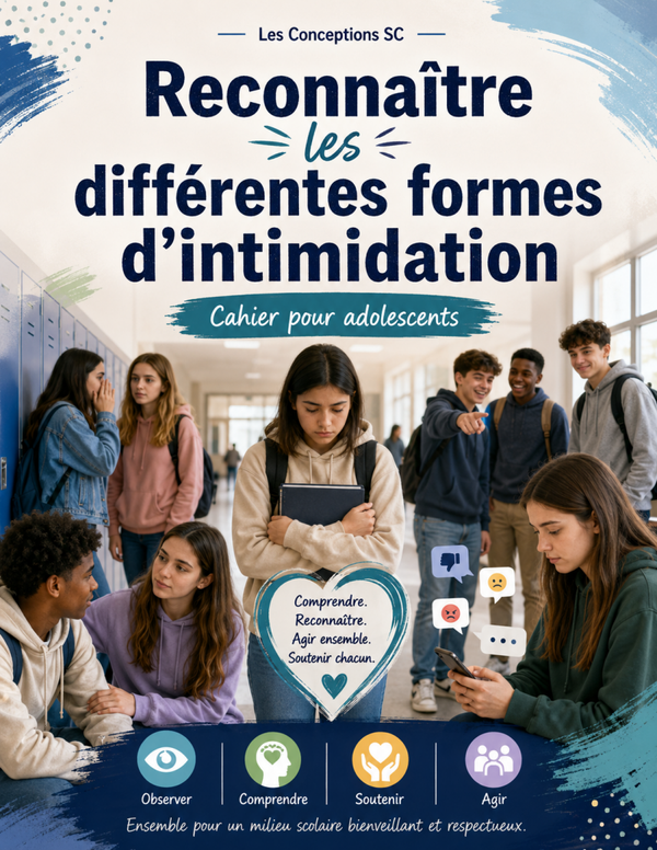 Cahier " Reconnaître les différentes formes d'intimidation"