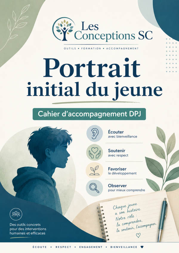 Portrait initial du jeune