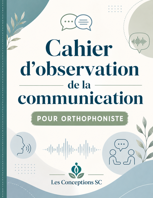 Cahier d'observation de la communication