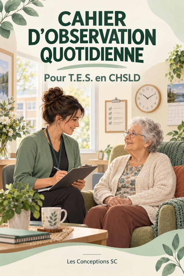 Cahier d'observation quotidienne
