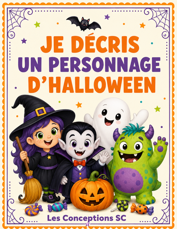 Je décris un personnage d'Halloween
