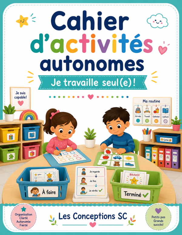 Cahier d'activités autonomes