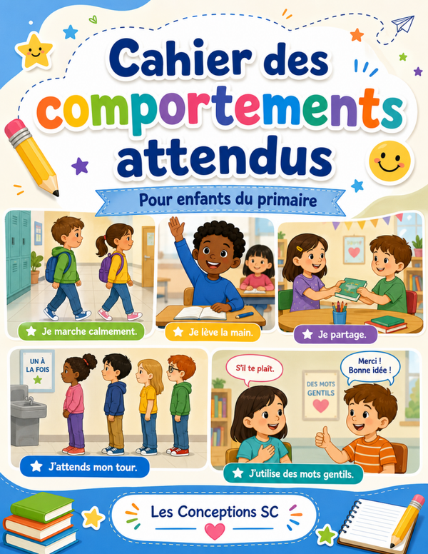 Cahier des comportements attendus