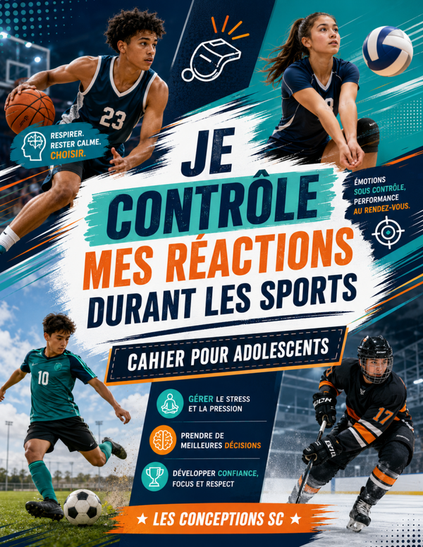 Cahier je contrôle mes réactions durant les sports