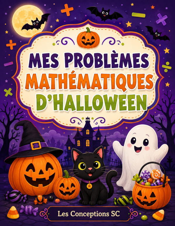 Mes problèmes mathématiques d'Halloween