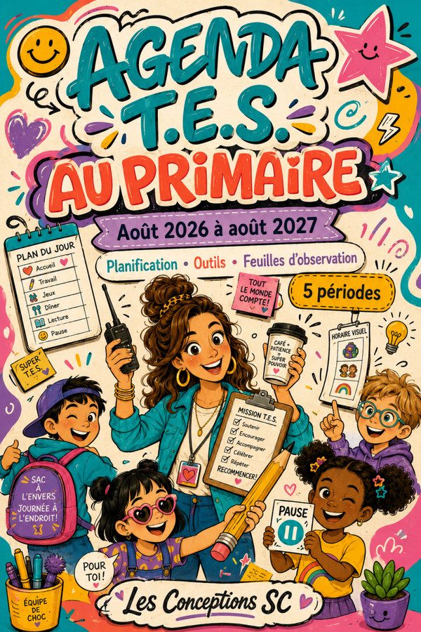 Agenda T.E.S. primaire