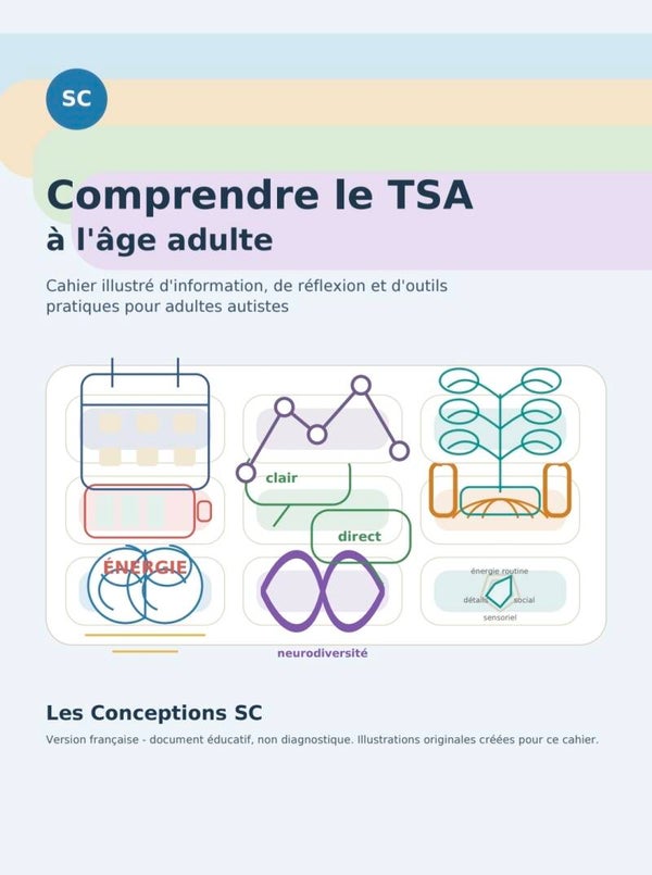 Cahier comprendre mon TSA