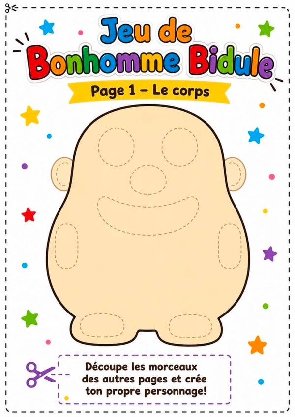 Jeu de bonhomme bidule