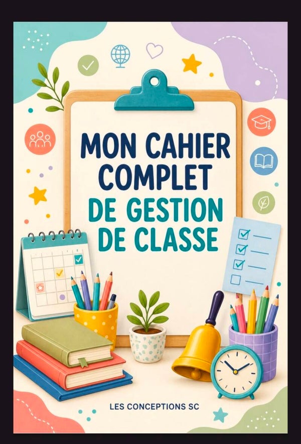 Mon cahier complet de gestion de classe