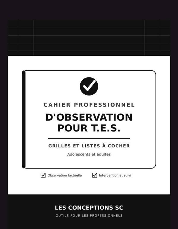 Cahier d'observation T.E.S.