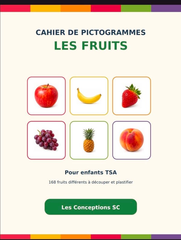Pictogrammes fruits