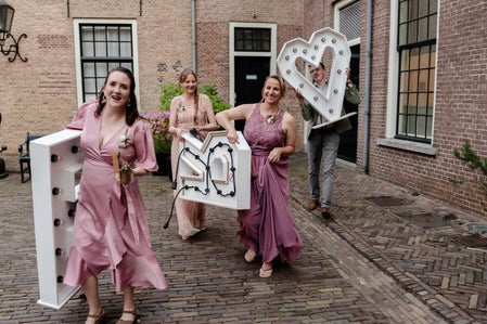Ceremoniemeester hergebruikt decoratie