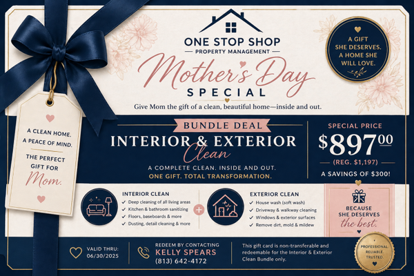 Mother’s Day gift card
