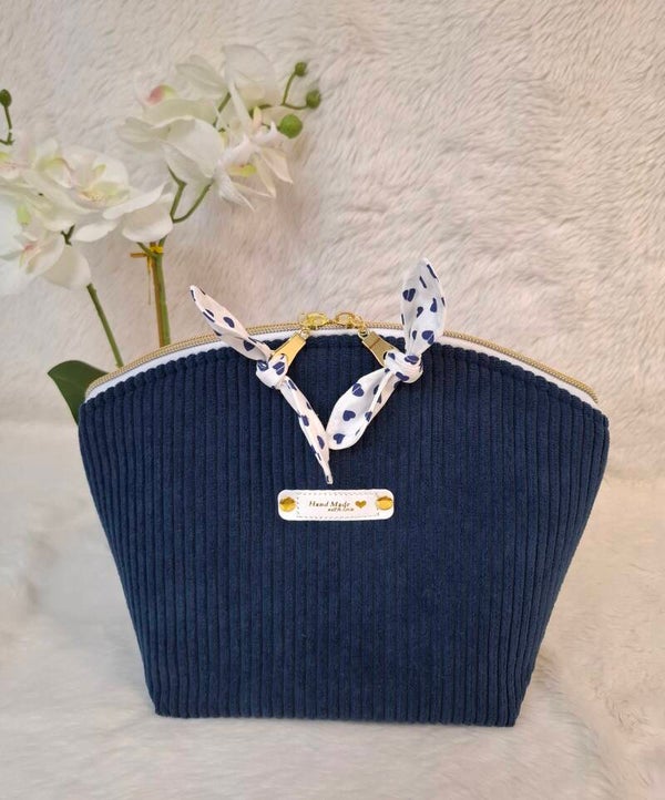 Trousse de toilette "Week-end" bleu marine