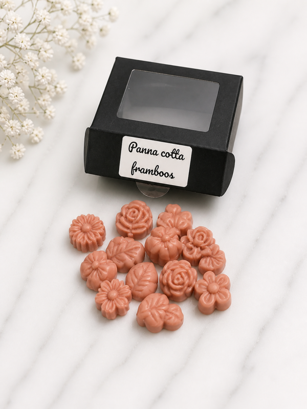 panna cotta framboos