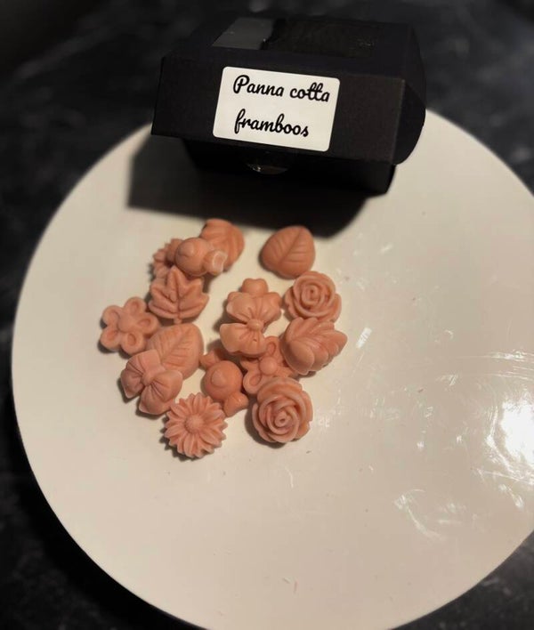 panna cotta framboos