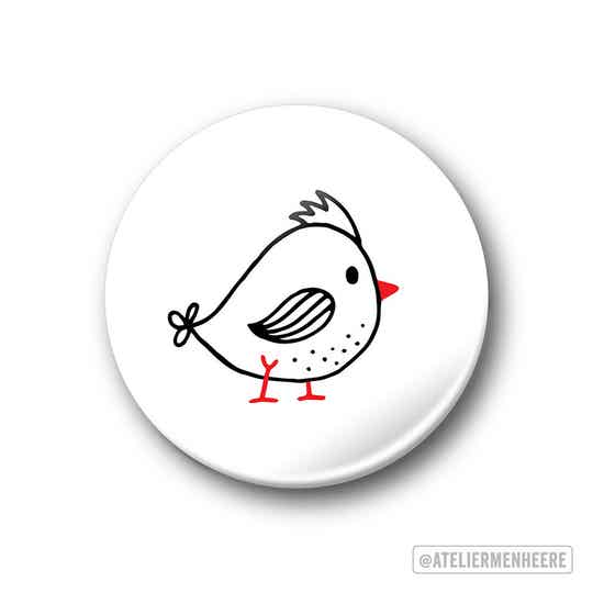 Baby Bird Button