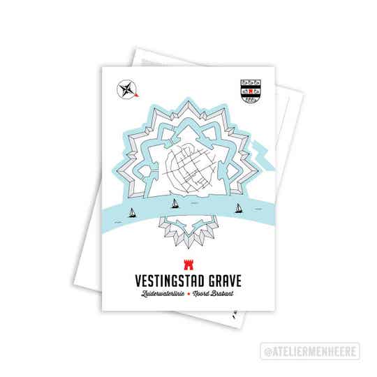 Vestingstad Grave (kaart)