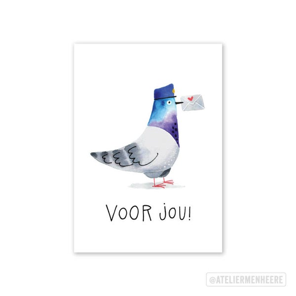 Postduif, voor jou