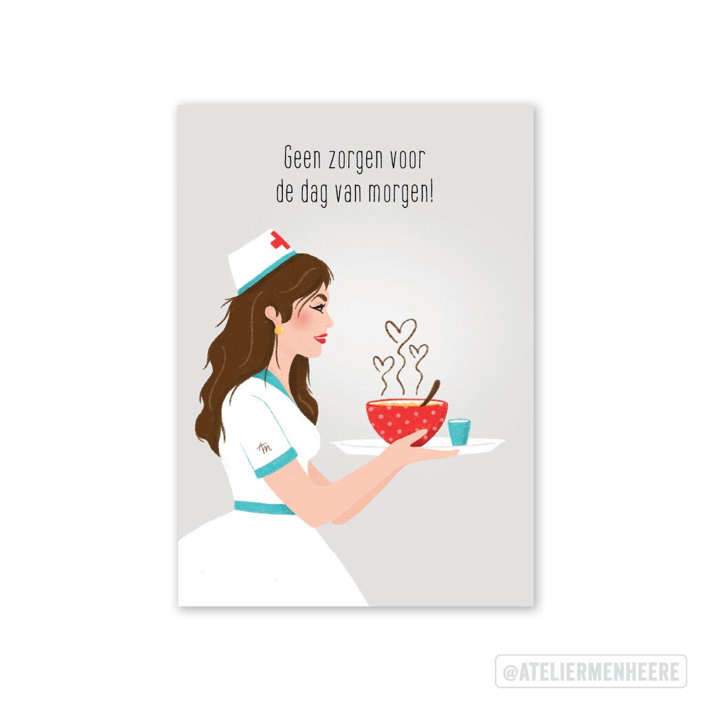 Geen zorgen voor de dag van morgen