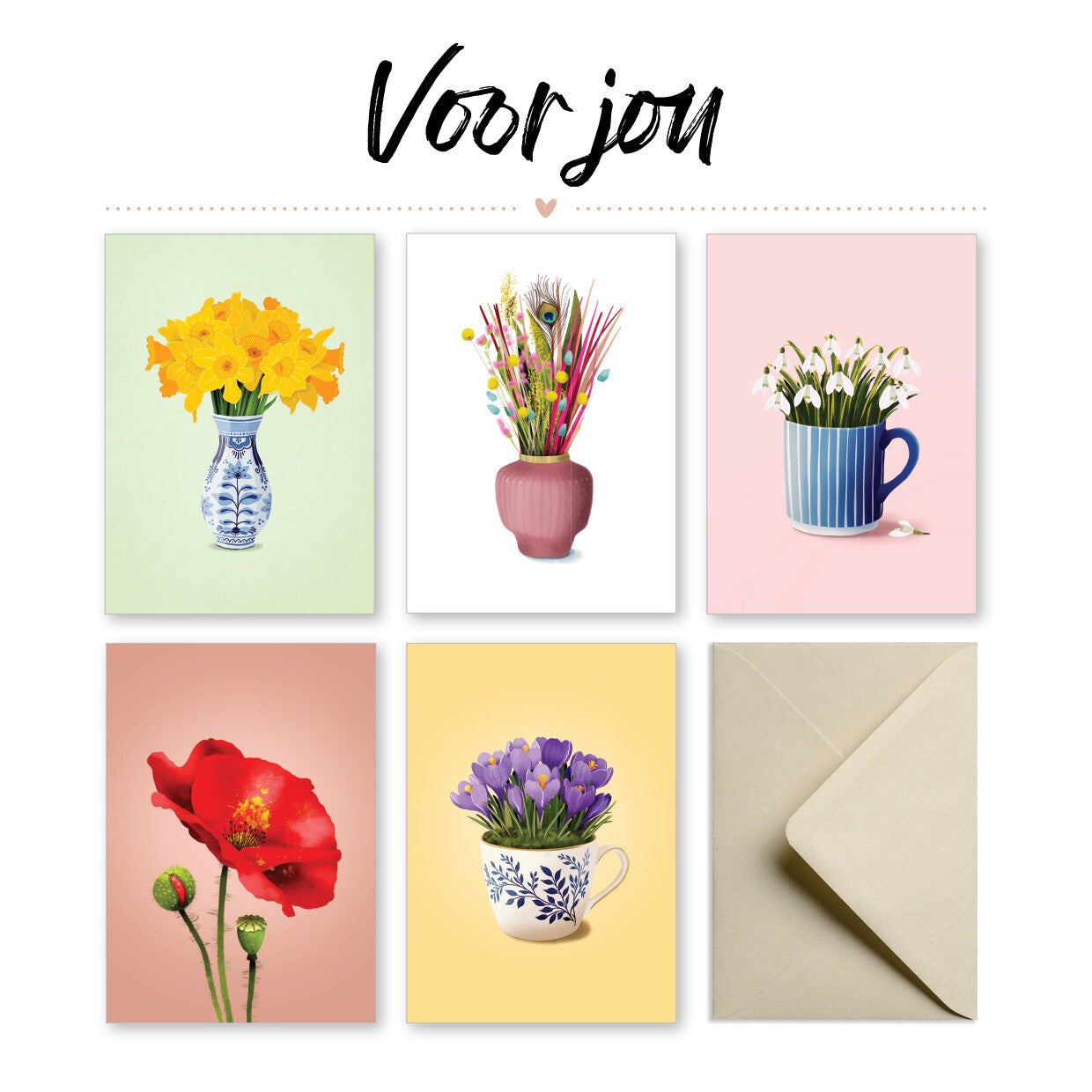 Voor jou - Kaartenset