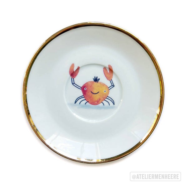 Krabbetje (wandbord 13 cm)