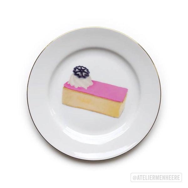 Tompouce (wandbord 17 cm)