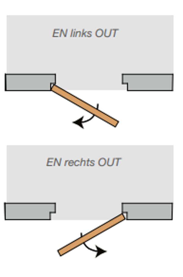 Invisidoor DL OUT - hoogte 211,5