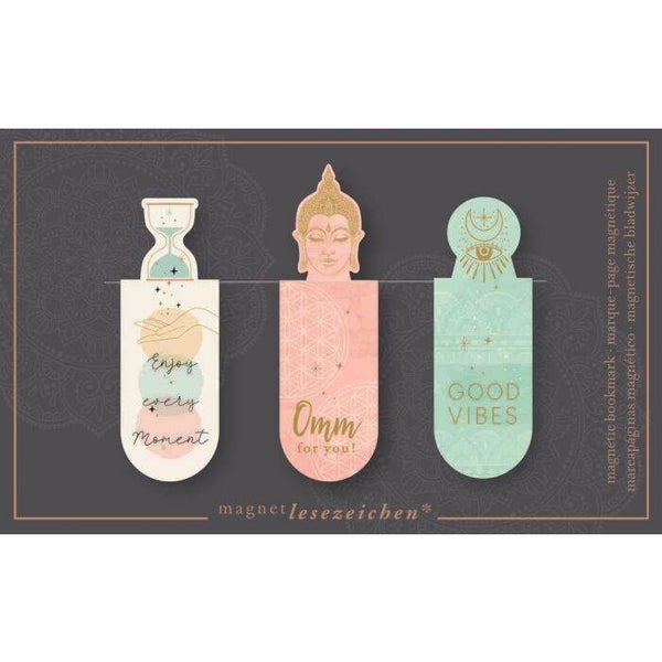 Magnetische Boekenleggers- 3 stuks