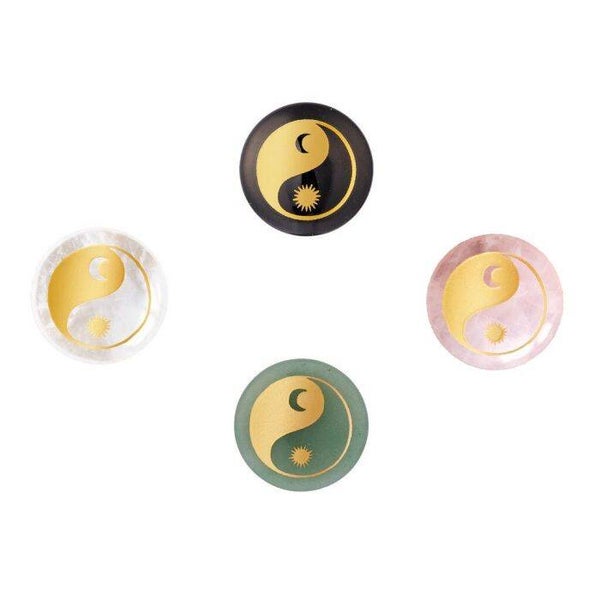 Edelstenen Yin&Yang 4 soorten