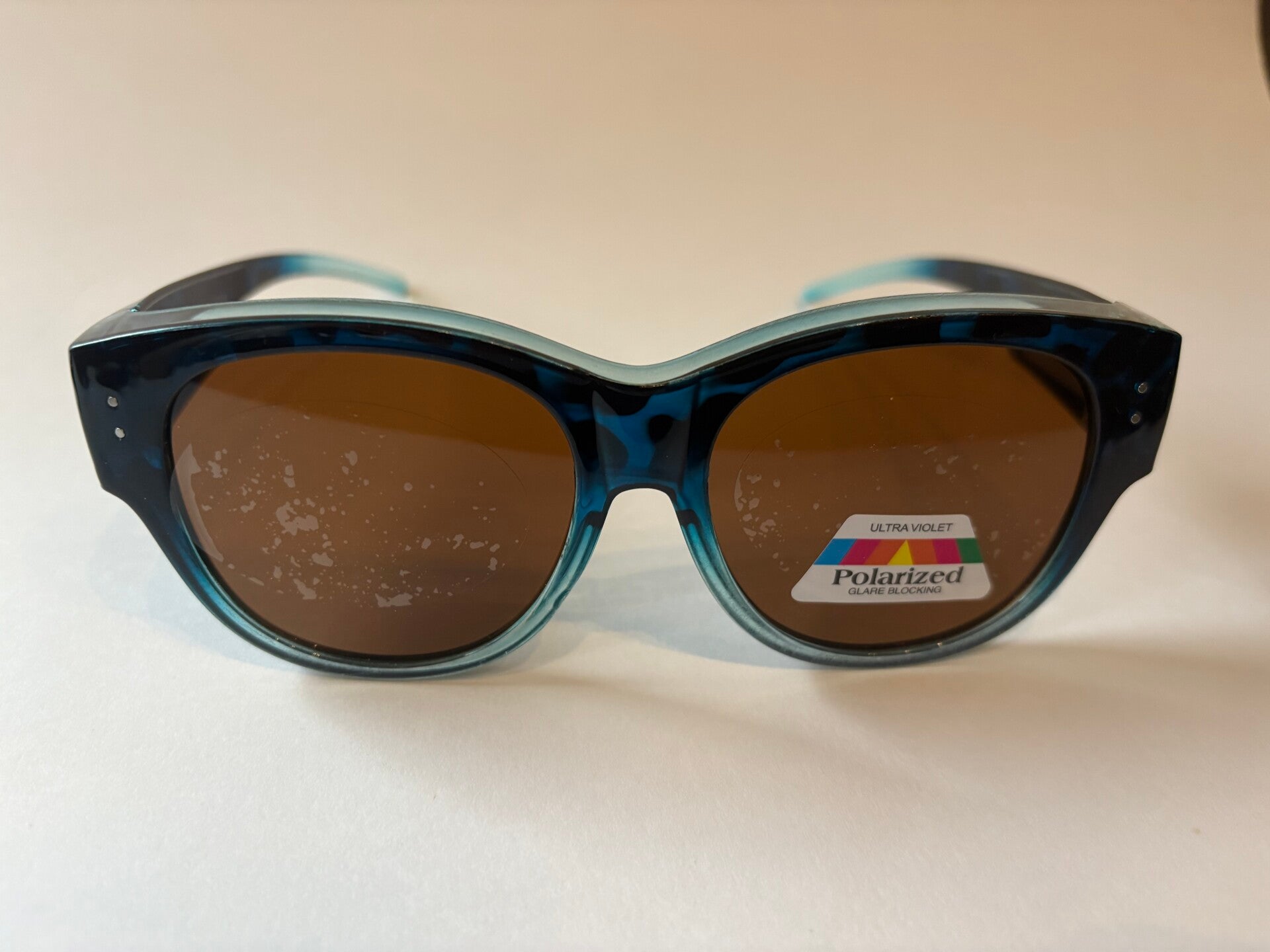 overzetzonnebril 2053A blauw tijger