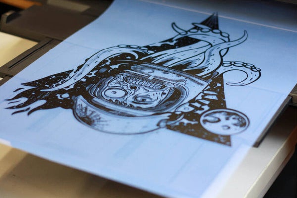 A3 op  Inkjet Film positief