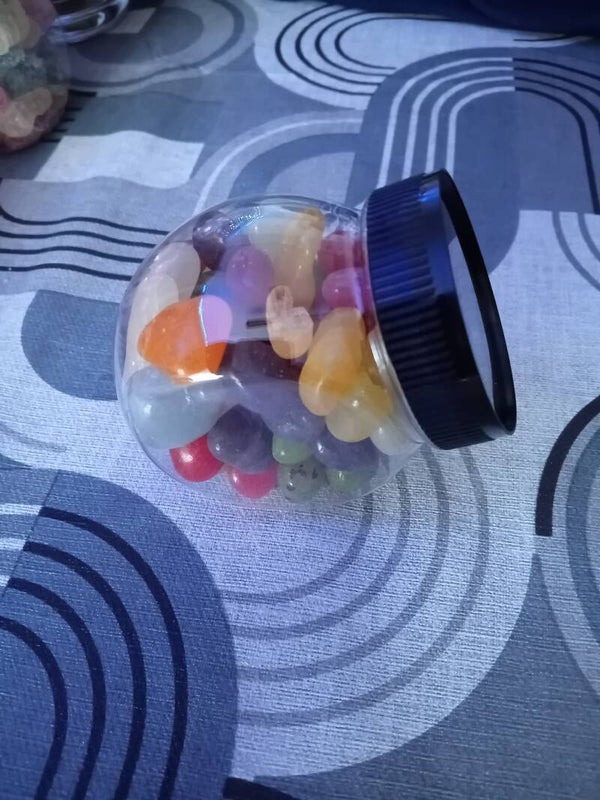 Jelly beans in een potje