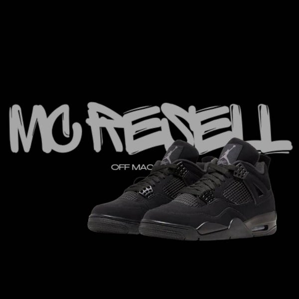 JORDAN 4 BLACK CAT 💯