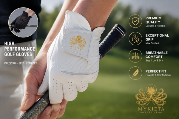 Gant de golf mixte avec adhérence