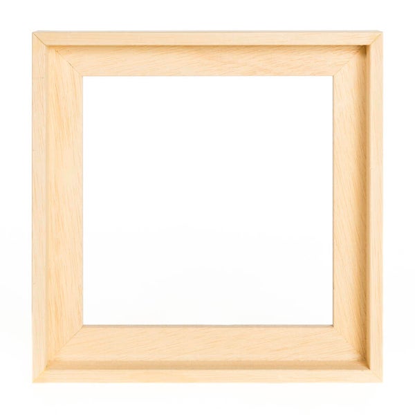 Baklijst blank hout smal 40 x 60 cm