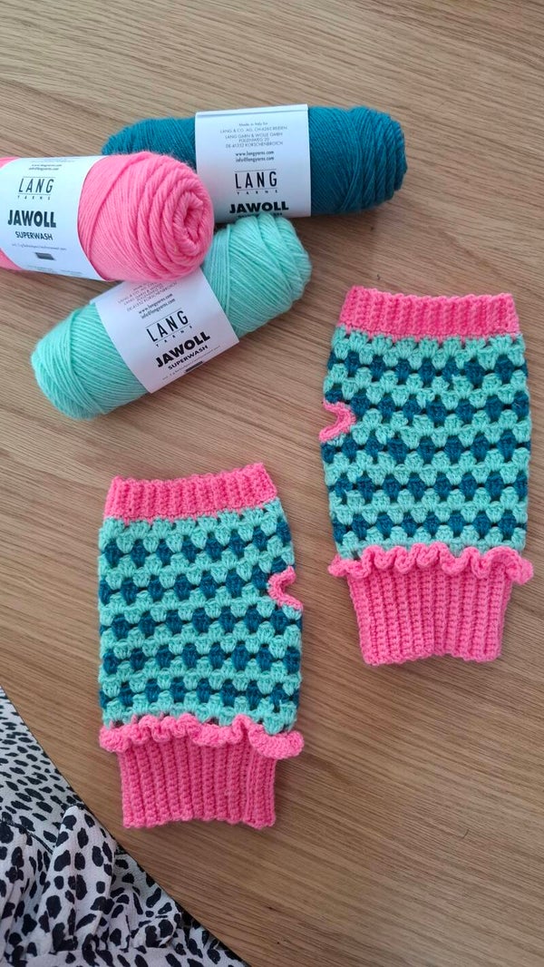 Haakpatroon Handwarmers Olivia