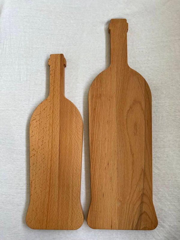 Borrelplank wijnfles