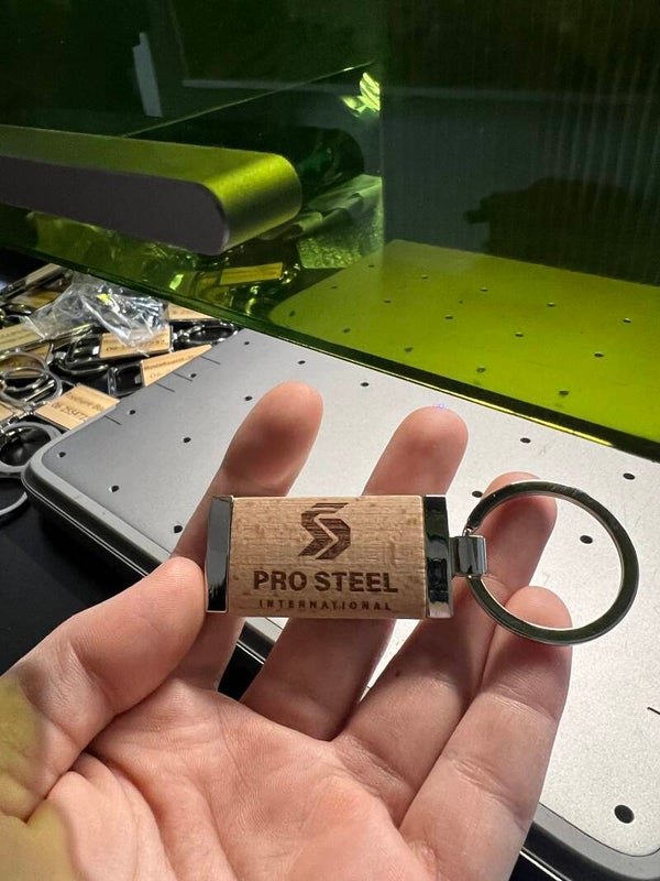 Pro steel sleutelhangers