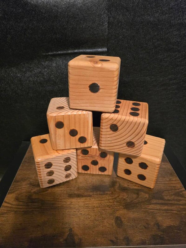 Wooden Dice Set